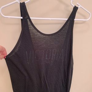 Worn once • Faded Logo, Low back, VS Sport Tank